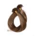 SEGO Bondings Extensions | Real Hair U-Tip Keratin Extensions - 50 Strands Light Brown #6-1 (16 / 40cm) Remy Human Hair 50g - Buy Online on GoSupps.com
