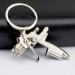 Acxico 2pcs Silver Metal Spray Paint Gun Keychain Pendant Set - Stylish Accessories - Buy Online on GoSupps.com