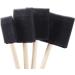 RLECS Foam Sponge Paint Brushes Set for Acrylics, Stains, Varnishes, Crafts - 4pcs Assorted Sizes - Buy Online on GoSupps.com