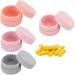 Small Cream Jars - Pocket Loose Powder Storage Jar - Leak-proof Toiletries Storage Jars for Cosmetics B - Buy Online on GoSupps.com