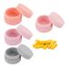 Refillable Jars for Cream | Pocket Organizer Box for Body Cream Small Toiletries Container for Travel Gym Camping Beach