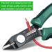 Jetisva Precision Wire Strippers Electrical Side Wire Cutters Heavy Duty Small Cable Cutters Flush Cutting Pliers Cable Snips with Anti-Slip Handle and Spring for 10-20 AWG Stranded Copper Craft - Buy Online on GoSupps.com