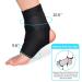Adjustable Ankle Brace Support for Men & Women - PE Board Stability Compression for Sprains Arthritis & Strains - International Shipping Available - Buy Online on GoSupps.com