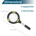 BIOS Living COB LED Magnifying Glass 3X Magnification Bright Uniform Consistent Illumination Perfect for Reading Fine Print Easy On/Off Non-Slip Rubber Handle Lens Size: 3.25 /8.3 cm - Buy Online on GoSupps.com