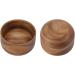 Qukaim Wooden Shaving Bowl for Men - Burr Free Compact Shaving Cream Cup for Home & Salon Use - Buy Online on GoSupps.com