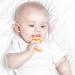 Baby Fresh Fruit Food Pacifier Nibbler Feeder 2 Pack HAOBAOBEI Pacifier Teether for Babies 3 Months+ Training Massaging Teething Toy BPA Free Silicone Feeder with 4 Silicone Pouch (Purple&Yellow) Yellow&Purple - Buy Online on GoSupps.com
