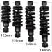 Mountain Bike Rear Shock Absorber - Black Coil Spring 125mm/165mm/190mm - 850/1000/1350Lbs Eye-to-Eye Spring Rates - Buy Online on GoSupps.com