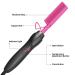 Hot Comb Hair Straightener - Ceramic Electric Pressing Comb for Natural Black Hair, Beard & Wigs - 3 in 1 Curling Iron - Pink, Perfect Holiday Gift - Buy Online on GoSupps.com