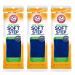 Arm & Hammer Odor Control Soft Step Insoles with Memory Foam -3 Pair