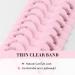 10 Pairs Glowingwin Short Wispy Cat Eye Half Lashes - Natural False Eyelashes with Clear Band - Handmade Reusable Soft Mink Lashes - Corner Lashes 3/4 Length - Fluffy & Transparent Fake Lashes - Style 08 - Buy Online on GoSupps.com