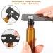 20 Pack Roll-On Glass Bottles for Essential Oils - 5/10ml Empty Brown Bottles with Stainless Steel Roller Balls for Perfumes & Massages - International Shipping Available - Buy Online on GoSupps.com