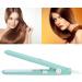 Buy Mini Hair Curler & Flat Iron - 2 in 1 Ceramic Straightener for Travel - Fast Heating Tiny Irons in Matcha Green - Buy Online on GoSupps.com