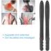 Black Gua Sha Massage Stick - High Magnetic Elasticity Fitness Tool for Muscle Relaxation | Ideal for Home & Office Use - Buy Online on GoSupps.com