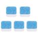 5 Tab Washing Machine Cleaner Deep Cleaning Descaler Detergent Effervescent Tablet Washer Cleaner Oxygen Cleaner Decontamination