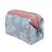 OFKPO Travel Multifunctional Cosmetic Bag Portable Make Up Bag with Zipper for Women (Light Blue)