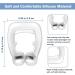 Silicone Magnetic Anti Snoring Nose Clip - Comfortable Stop Snoring Device for Quieter Restful Sleep - 6PCS - Buy Online on GoSupps.com