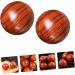 Clispeed 4-Piece Solid Wood Spiky Massage Balls - Foot & Hand Gymnasium Massage Meditation & Relaxation - Buy Online on GoSupps.com