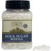 Pride of India - Natural Crystal Rock Sugar Whole - 16 oz (454 gm) Medium Dual Sifter Jar - Authentic Indian Sugar Crystals - Used to Sweeten Milk or Tea - Offers Best Value for Money