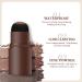 LXZJJM Eyebrow Stamp Stencil Kit Eyebrow Filling Powder Stamp Contains 10 Popular Shapes Brow Stencils and 2 eyebrow brush Easy to Use For Beginners to Nature Brow (02#Natural Brown+03#Dark Brown) 02+03 - Buy Online on GoSupps.com