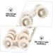 FOMIYES 2 STK Mon Drover Massage Roller - Eco-Friendly Hand Massager for Holz Therapy & Maderoterapia - 18.5x9.5cm White Balls - Buy Online on GoSupps.com