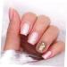 FRCOLOR 1 Box Nail Decorations Flatback Half Pearls Nail Art Bulk Crafts Dainty Jewelry Rhinestone Trim Nail Jewels Nail Gems Manicures Accessories Heart 3d Abs White 6.5X6.5X1cm - Buy Online on GoSupps.com