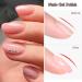 Pink Nail Polish - Nude Pink Gel Varnish - Soak Off UV LED - Pink Gel Nail Polish - Gel Polish Neutral Color Nail Gel Polish for Nail Art French Manicure DIY at Home - Buy Online on GoSupps.com