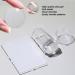 Nail Stamping Plates French Tip Design Set - 2 Pcs Stainless Steel Templates for Artistic Nail Designs - Includes French Tip Stamp and Scraper - Buy Online on GoSupps.com