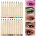 Pearlescent Eyeshadow Pencil Stick Lasting Glitter Shimmer Eye Shadow Pen Eyeliner Stick Eyes Make Up Tools Waterproof 22 Colors (Color : NO.6) - Buy Online on GoSupps.com