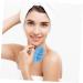 Buy Tovinanna Silicone Shampoo & Massage Brush - Portable Shower Cleaning Accessory - Green Leaves Design - 8.5x8.5x6.5cm - International Shipping Available - Buy Online on GoSupps.com