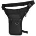 Buy Multi-Purpose Black Leg Bag Pocket for Men & Women | Drop Leg Belt Pockets for Outdoor & Motorcycle Trips - Buy Online on GoSupps.com