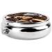 Buy Coffee Collage Printed Mini Round Pill Box - 3 Compartment Organizer for Travel Home & Office - Buy Online on GoSupps.com