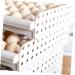 DOITOOL Box 30 Egg Container Stackable Egg Tray Deviled Egg Carrier Container Food Storage Box With Cover As Shown 33X26.5X14.3cm - Buy Online on GoSupps.com