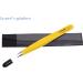 FAUDE Pointed Tweezers - Precision Stainless Steel 10cm for Splinters Thorns & Ingrown Hairs - Yellow - Buy Online on GoSupps.com