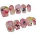Summer Ice Penetration Strawberry Three-dimensional Gradient Removable Student Nail Art(XS) - Buy Online on GoSupps.com