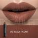 FOCALLURE Ultra Chic Matte Lipstick - Rose Taupe | Long-Lasting, Waterproof Lip Crayon with Vitamin E - Buy Online on GoSupps.com