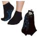 FitSox Pilates Yoga Martial Arts Gym Dance Barre. Anti-Slip/Non-Slip Prevention of Falls Black / Blue 40