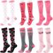 Buy Asudaro Women Compression Stockings - 6 Pairs Colorful Elastic Socks for Pregnancy Leisure & Sports | Warm Thrombosis Support Socks S-M - Buy Online on GoSupps.com