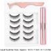 Sonew Magnetic Eyeliner and Lash Kit - 5 Pairs, No Glue Needed, Natural Look, Long Lasting 3D Extension Set - Buy Online on GoSupps.com