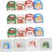 ibasenice 36 Pcs Christmas Muffin Box Christmas Favor Boxes Xmas Goodies Container Holiday Cookie Boxes Christmas Storage Boxes Muffin Container Boxes Dessert Gingerbread House - Buy Online on GoSupps.com