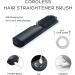 Hot Hair Straightener Brush - Portable Mini 2 in 1 USB Rechargeable Comb with Anti-Scald Feature for Men & Women - 6400mAh - Ideal for Travel - Buy Online on GoSupps.com