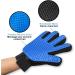 Pets First Deshedding Grooming Gloves for Dogs & Cats - Professional Pet Hair Remover & Cleaning Mitt - Buy Online on GoSupps.com
