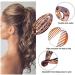 Tossper Fish Shape Banana Clip - Vintage Hair Clips for Women & Girls | Ideal for Curly Fishtail Hairstyles | Chic Hair Jewelry - Buy Online on GoSupps.com