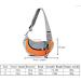 Petemoo Portable Pet Dog & Cat Shoulder Bag | Breathable Travel Carrier for Dogs & Puppies (Up to 2.5 kg) - Orange - Buy Online on GoSupps.com