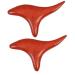 COHEALI Tools Thai Wooden Massage Sticks Hand Foot Massage Tool Trigger Point Massage Tool Full Body Massage Skin Care 2pcs