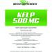 Kelp Tablets 500mg - 750 Vegan Superfood Tablets with 150 g Iodine | Natural Algae Complex & Brown Algae Powder | High Dose Iodine Supplement - Buy Online on GoSupps.com