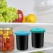 SLSON 4 Pack Pet Food Can Cover Universal Silicone Cat Dog Food Can Lids 1 Fit 3 Standard Size Can Tops Blue Green Pink and Grey - Buy Online on GoSupps.com