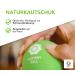 Fascia Balls Set - 2 Natural Rubber 6.3 cm Balls for Fascia Training Yoga & Massage - Soft Green & Soft Set - Buy Online on GoSupps.com