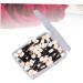 HAPINARY 50 Pcs Cosmetic Eyeshadow Eyeshadow Eyeliner Brushes Dual Sided Eyeshadow Brush Size 1 Black - Buy Online on GoSupps.com