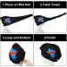 Congo Flag Map Microfiber Hair Towel Wrap for Women - Super Absorbent 10"x26" Hair Turban with Button - Buy Online on GoSupps.com