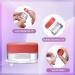 RONRONS 10G/10ML Small Travel Containers Jars Mini Sample Containers with Lids Empty Plastic Travel Jars for Lip Balm Salves Creams Lotions Makeup Cosmetics Nail Accessories (4*StyleB) - Buy Online on GoSupps.com